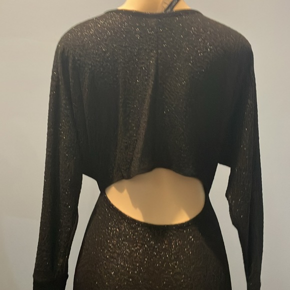 mini dress for cold party - Picture 4 of 5